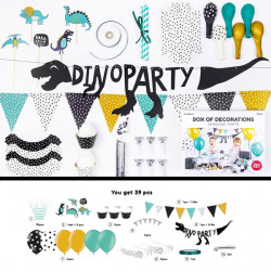 Party Decorations Dinosaur 39 Piece Set