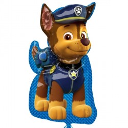 Paw Patrol Chase Shape P38 Pkt (23" X 31")