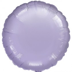 Pearl Pastel Lilac Metallic Round Standard S15 Flat A