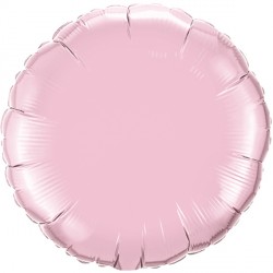 Pearl Pink Round 18" Flat Q Hj