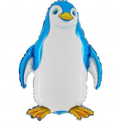 Penguin Blue 14" Mini Shape Flat