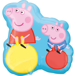 Peppa Pig & George Shape P38 Pkt (21" X 22")