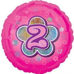 Pink Flower 2 Standard S40 Pkt