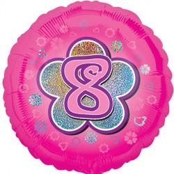 Pink Flower 8 Standard S40 Pkt