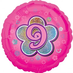 Pink Flower 9 Standard S40 Pkt