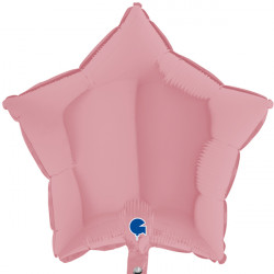 Pink Matte Star 36" Grabo Pkt