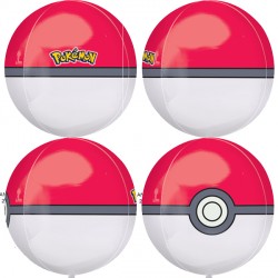 Pokemon Pokeball Orbz Foil Balloon