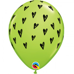 Prickly Heart Seeds 11" Lime Green (25ct) Ygx