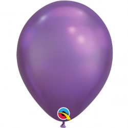 Purple 7" Chrome (100ct) Lcy