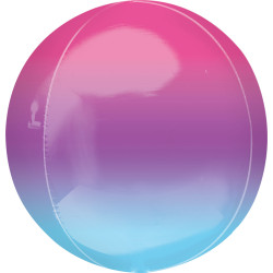 Purple & Blue Ombre Orbz G20 Flat (15" X 16") (3ct)