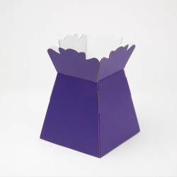 Purple Matt Porto Vase/hamper Boxes (25)