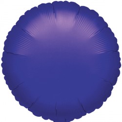 Purple Metallic Round Standard S15 Flat A