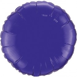 Quartz Purple Round 18" Flat Q Hj