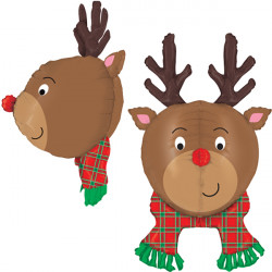 Reindeer 35" Dimensional Shape D3 Pkt