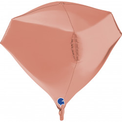 Rose Gold Gem 18" Pkt