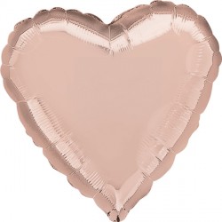 Rose Gold Heart Standard S15 Flat A