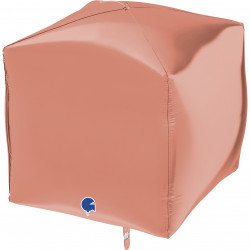 Rose Gold Square 15" Pkt