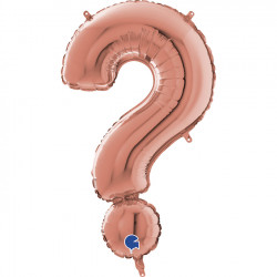 Rose Gold Symbol ? Shape 26" Pkt