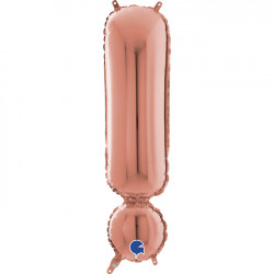 Rose Gold Symbol ! Shape 26" Pkt