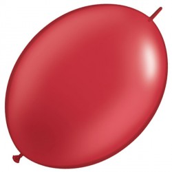 Ruby Red 12" Pearl Quick Link (50ct) Cl