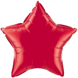 Ruby Red Star 36" Jumbo Flat Q Hm