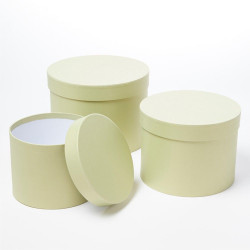 Sage Green Hat Boxes (3)