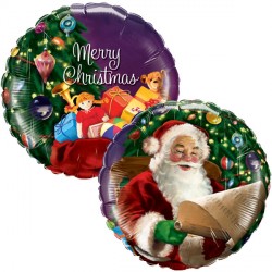 Santa's Christmas List 18" Pkt If