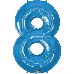 Sapphire Blue Number 8 Shape Group D 42" Pkt Ycj