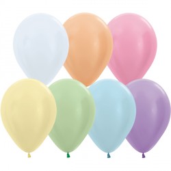 Satin Assortment 5" Sempertex (100ct)