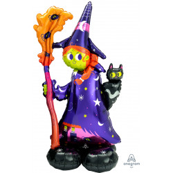 Scary Witch P70 Airloonz Pkt (24" X 55")