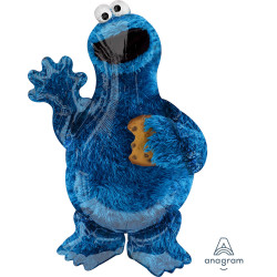 Sesame Street Cookie Monster Shape P38 (23"x35") Pkt