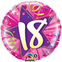 Shining Star Hot Pink 18 18" Pkt If