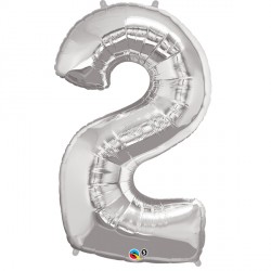 Silver Number 2 Shape Group D 43" Pkt Ycj