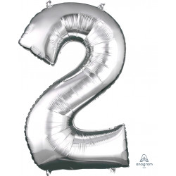 Silver Number 2 Shape P50 Pkt (22" X 33")