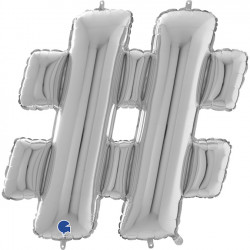Silver Symbol # Shape 26" Pkt
