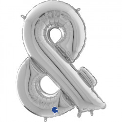 Silver Symbol & Shape 26" Pkt