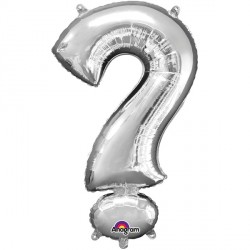 Silver Symbol ? Shape P50 Pkt (22" X 36")