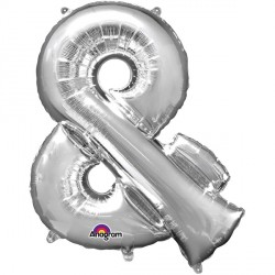 Silver Symbol & Shape P50 Pkt (30" X 38")