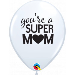 Simply Super M(heart)m 11" White (25ct) Lac