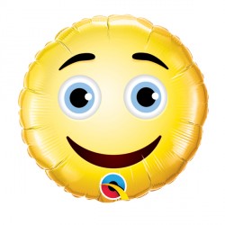Smiley Face 9" Flat Hi