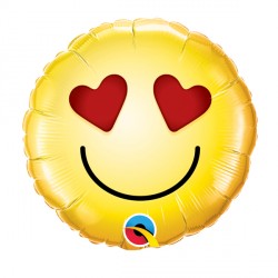 Smiley Love 9" Flat Hi