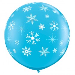 Snowflakes & Sparkles-a-round 3' Robin's Egg Blue (2ct) Cd