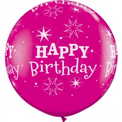 Sparkle Birthday 3' Wild Berry (2ct) Cd