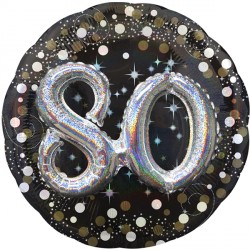 Sparkling Celebration 80 Multi Balloon Shape P75 Pkt (32" X 32")