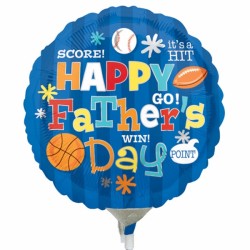Sports Happy Father's Day 9" A15 Flat