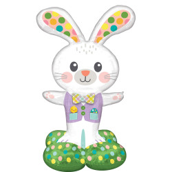 Spotted Easter Bunny P70 Airloonz Pkt (29" X 46")