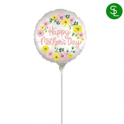 Spring Floral Mother's Day 9" A15 Flat
