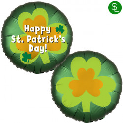St Patrick's Day Satin Standard S40 Pkt