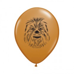 Star Wars Chewbacca Face 5" Mocha Brown (100ct) Uj