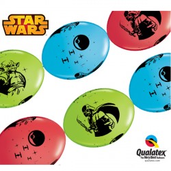Star Wars Quick Link 12" Red, Lime Green & Robin's Egg Blue (50ct) Ty